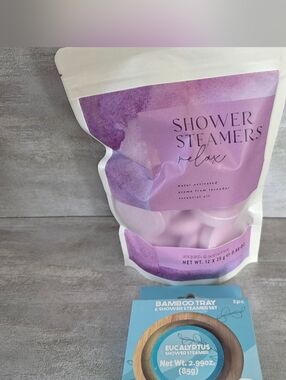 Relax Shower Steamers - Lavender Scented (Purple)